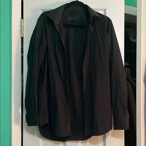 Report Collection Black Dress Shirt
